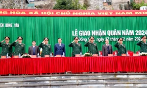 Hà Giang: Sôi nổi ngày hội tòng quân năm 2024