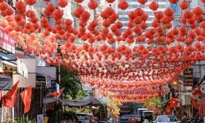 TP. Hồ Chí Minh: Từng con hẻm được trang hoàng rực rỡ đón Tết Giáp Thìn 2024