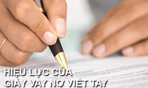 Giấy vay nợ viết tay có đòi được tiền không?