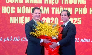 Trường Đại học Nông Lâm TP. Hồ Chí Minh có hiệu trưởng mới