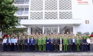 Bộ Công an và Đại học Bách Khoa Hà Nội phối hợp đào tạo cán bộ chuyên sâu ngành Công nghệ thông tin