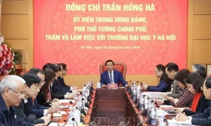 Phó Thủ tướng Trần Hồng Hà thăm, làm việc tại Trường Đại học Y Hà Nội