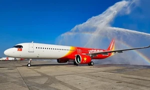 Vietjet tiếp tục nhận tàu bay ngày đầu năm mới