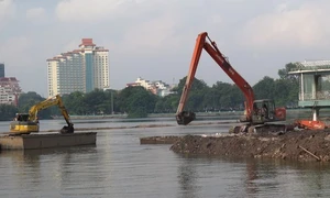 Trước đề xuất 2.000 tỷ đồng cho nạo vét bùn và cải tạo môi trường hồ Tây của quận Tây Hồ, từng có dự án với kinh phí hơn 300 tỷ đồng