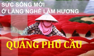 Sức sống mới ở làng nghề làm hương Quảng Phú Cầu