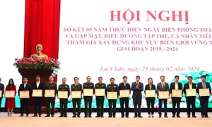 Lai Châu sơ kết 5 năm thực hiện Ngày Biên phòng toàn dân