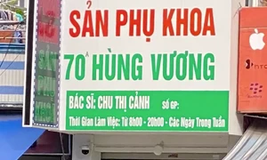 Xử phạt, tước giấy phép hàng loạt bác sĩ, điều dưỡng tại Phòng khám Sản phụ khoa 70 Hùng Vương