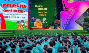 Chùa Ba Vàng tạm biệt hơn 7000 khóa sinh Khóa tu mùa hè “Con sẽ lớn khôn”