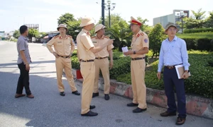 Cục Cảnh sát giao thông khảo sát hàng loạt “điểm đen” tai nạn giao thông trên QL1 tại Quảng Ngãi