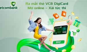 Vietcombank ra mắt thẻ ghi nợ VCB DigiCard