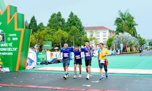 Hơn 9.000 vận động viên tham gia Giải Marathon quốc tế “Vietcombank Mekong delta”