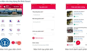 Hà Nội: Quận Ba Đình ra mắt ứng dụng tiếp nhận phản ánh từ Nhân dân