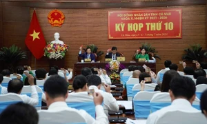 Kỳ họp thứ 10, HĐND tỉnh Cà Mau Khoá X: Thông qua 18 dự thảo Nghị quyết và hoàn tất công tác nhân sự