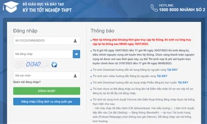 Bộ GD-ĐT: Ngày 18.7, mới chính thức công bố điểm thi tốt nghiệp THPT 2023