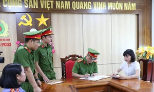 Khởi tố nhiều đối tượng vi phạm quy định đấu thầu gây hậu quả nghiêm trọng ở Hà Tĩnh