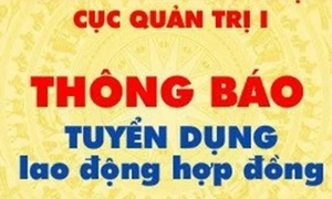 Cục Quản trị I, Văn phòng Quốc hội thông báo tuyển dụng lao động hợp đồng