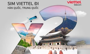 Ưu đãi hè 2023: Nhân đôi lưu lượng data Viettel khi đi Hàn Quốc, Trung Quốc với mức giá không đổi