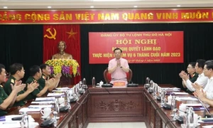 Đảng ủy Bộ Tư lệnh Thủ đô ra Nghị quyết lãnh đạo thực hiện nhiệm vụ 6 tháng cuối năm 2023