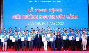 Trao tặng Giải thưởng Nguyễn Đức Cảnh lần thứ IV