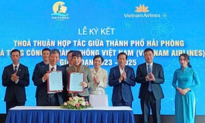 Vietnam Airlines và UBND thành phố Hải Phòng ký kết thỏa thuận hợp tác giai đoạn 2023 – 2025