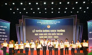 Hà Nội: Tuyên dương 759 học sinh giỏi tiêu biểu năm học 2022 - 2023