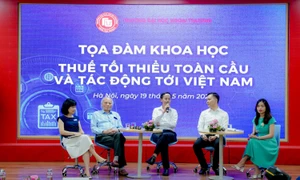 Trường ĐH Ngoại thương tổ chức toạ đàm khoa học "Thuế tối thiểu toàn cầu và tác động tới Việt Nam"