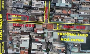 TP. Hồ Chí Minh: Quy hoạch mở đường tại hẻm 499 Cách Mạng Tháng Tám có khả thi?