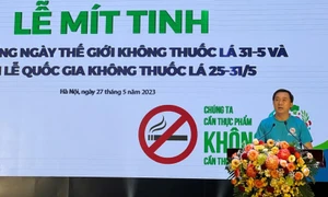 Thứ trưởng Bộ Y tế: Thuốc lá gây ra hơn 8 triệu ca tử vong trên toàn cầu mỗi năm