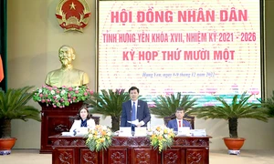 Hưng Yên: Kỳ họp thứ 13, HĐND tỉnh Khóa XVII sẽ khai mạc vào ngày mai