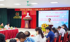 Nhiều tác phẩm dự thi sáng tác ca khúc “Công an quận Bắc Từ Liêm - Những mùa hoa chiến công”