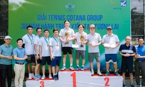 Giải tennis Cotana Group - “30 năm - Dòng chảy kiến tạo tương lai” thành công tốt đẹp