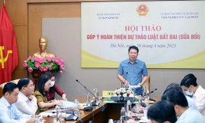 Tiếp tục hoàn thiện quy định về thu hồi đất, bồi thường, hỗ trợ tái định cư