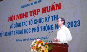 Thứ trưởng Bộ GD-ĐT: Các khâu của kỳ thi tốt nghiệp THPT phải chính xác, chặt chẽ