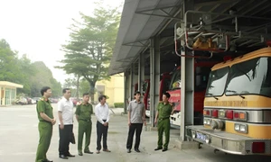 Ban Pháp chế HĐND tỉnh Thanh Hóa giám sát công tác phòng và chữa cháy