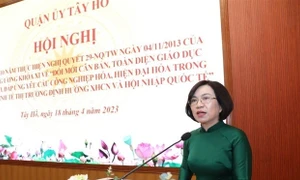 Quận Tây Hồ (Hà Nội): Dấu ấn 10 năm thực hiện Nghị quyết 29-NQ/TW