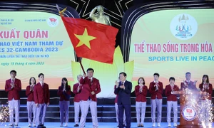 Lễ xuất quân của Đoàn thể thao Việt Nam tham dự SEA Games 32