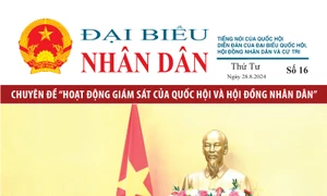 Chuyên đề "Giám sát của Quốc hội và Hội đồng nhân dân" - Ấn phẩm số 16 phát hành ngày 28/8/2024