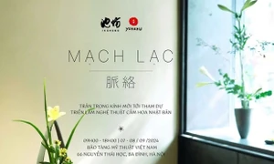 Mạch lạc - triển lãm nghệ thuật cắm hoa Nhật Bản