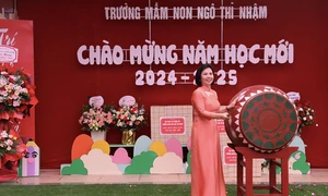 Trường Mầm non Ngô Thì Nhậm tưng bừng đón năm học mới