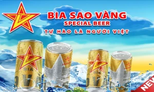 Bia sao vàng - savabeco không ngừng nâng cao giá trị Việt