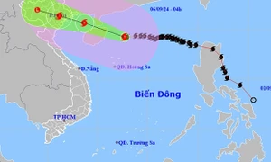 Thời tiết ngày 6.9: Bão Yagi mạnh cấp 16, di chuyển theo hướng Tây