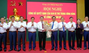 Ông Nguyễn Huy Dũng giữ chức Phó Bí thư Tỉnh ủy, Chủ tịch UBND tỉnh Thái Nguyên