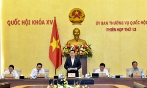 Khai mạc Phiên họp thứ Mười ba của Ủy ban Thường vụ Quốc hội