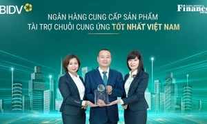 Ngân hàng BIDV nhận 2 giải thưởng quốc tế của Tạp chí GBAF