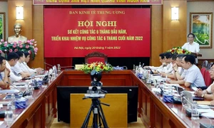 Ban Kinh tế Trung ương triển khai nhiệm vụ công tác 6 tháng cuối năm 2022