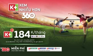 Gói K+ trên TV360 sẽ áp dụng giá mới