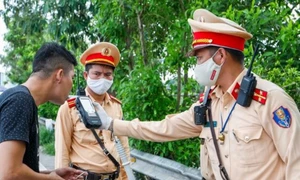 Ba tuần ra quân, cảnh sát giao thông toàn quốc xử lý gần 13.000 "ma men"