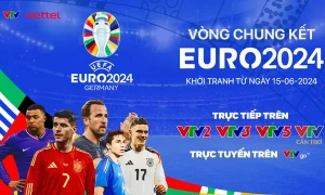 VTV phát sóng trực tiếp toàn bộ các trận đấu tại EURO 2024