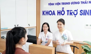 Bệnh viện Trung ương Thái nguyên được thực hiện kĩ thuật thụ tinh trong ống nghiệm