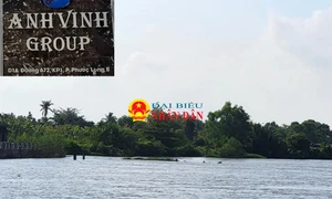 TP. Hồ Chí Minh: Công ty Cổ phần Tập đoàn Anh Vinh sai phạm thế nào tại Dự án chống sạt lở bán đảo Thanh Đa?